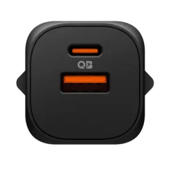 ŁADOWARKA SIECIOWA SPIGEN ESSENTIAL EE352EU 2-PORTOWA 35W CZARNA