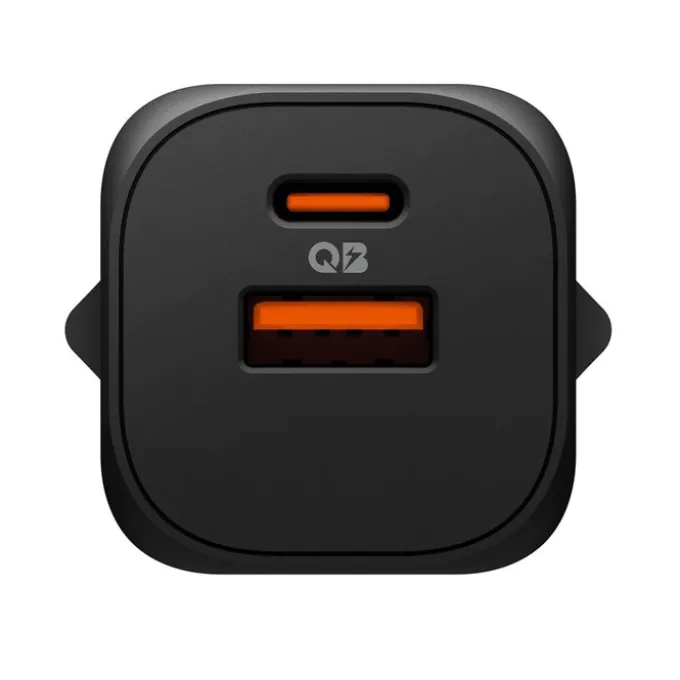 ŁADOWARKA SIECIOWA SPIGEN ESSENTIAL EE352EU 2-PORTOWA 35W CZARNA