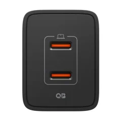 ŁADOWARKA SIECIOWA SPIGEN ESSENTIAL EE472EU 2-PORTOWA 47W CZARNA