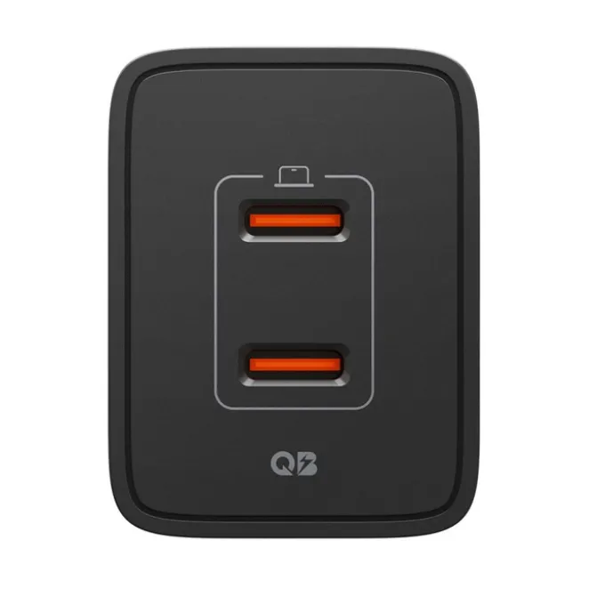 ŁADOWARKA SIECIOWA SPIGEN ESSENTIAL EE472EU 2-PORTOWA 47W CZARNA
