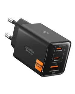 ŁADOWARKA SIECIOWA SPIGEN ESSENTIAL 47W USB-C USB-A EE473EU CZARNA