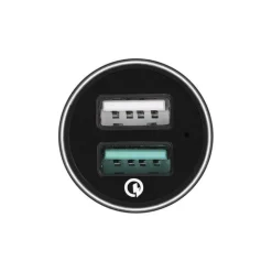 Ładowarka SPIGEN F27qc Qc3.0 2-port Car Charger Black Czarna