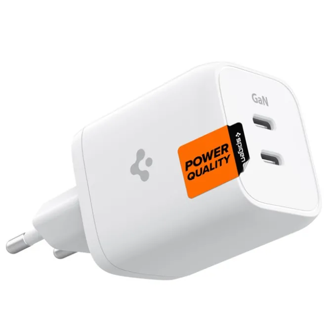 Ładowarka SPIGEN Pe2106eu Powerarc 2-port Network Charger Pd65w White