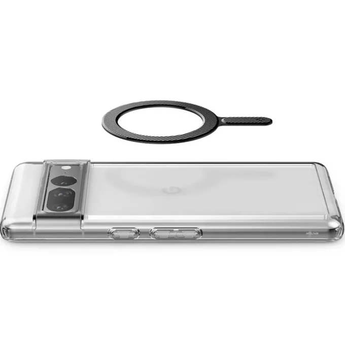 Blaszka Ring Spigen Onetap Ring Magnetic Magsafe Plate Carbon