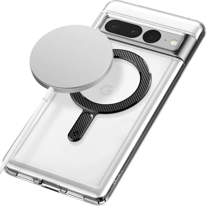 Blaszka Ring Spigen Onetap Ring Magnetic Magsafe Plate Carbon