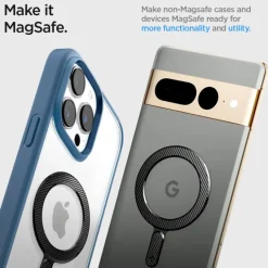 Blaszka Ring Spigen Onetap Ring Magnetic Magsafe Plate Carbon