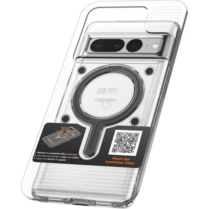 Blaszka Ring Spigen Onetap Ring Magnetic Magsafe Plate Carbon