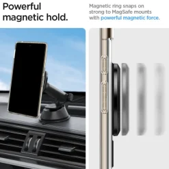 Blaszka Ring Spigen Onetap Ring Magnetic Magsafe Plate Carbon