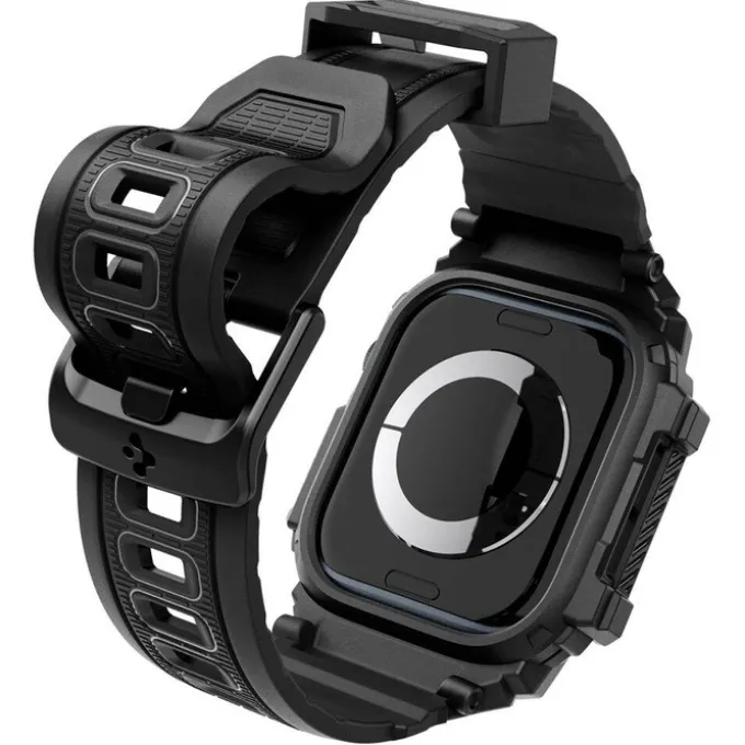 BRANSOLETA SPIGEN RUGGED ARMOR ”PRO” APPLE WATCH 10 (42 MM) MATTE BLACK