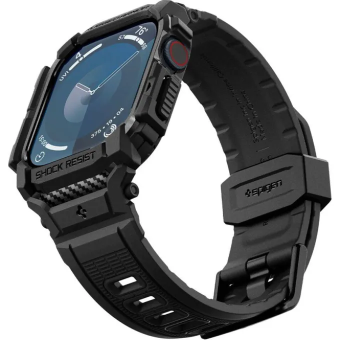 BRANSOLETA SPIGEN RUGGED ARMOR ”PRO” APPLE WATCH 10 (42 MM) MATTE BLACK