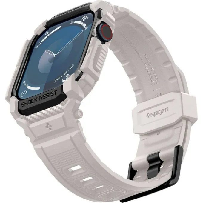 BRANSOLETA SPIGEN RUGGED ARMOR ”PRO” APPLE WATCH 10 (46 MM) DUNE BEIGE