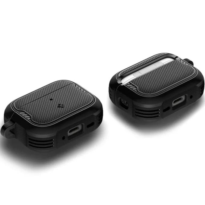 ETUI APPLE AIRPODS PRO 3 SPIGEN CORE ARMOR MATOWE CZARNE