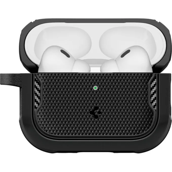ETUI APPLE AIRPODS PRO 3 SPIGEN CORE ARMOR MATOWE CZARNE
