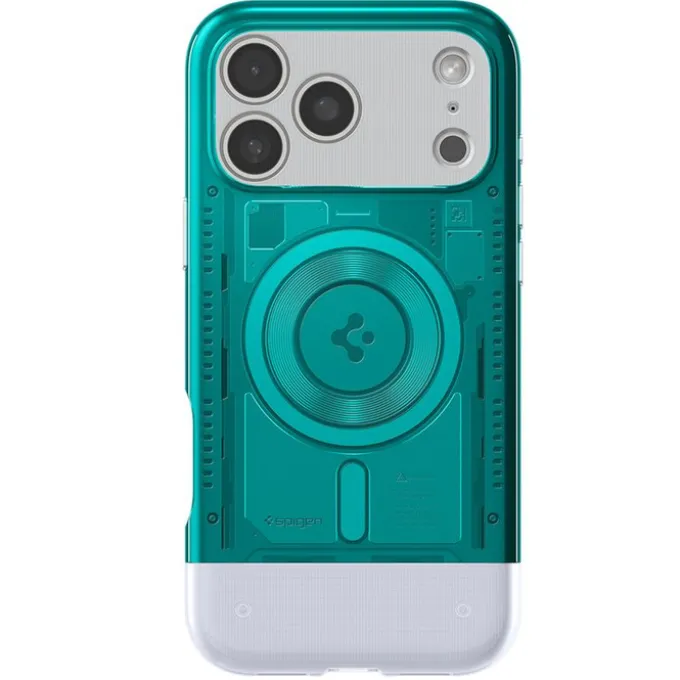 ETUI APPLE IPHONE 17 PRO MAX SPIGEN CLASSIC C1 MAGSAFE BONDI BLUE