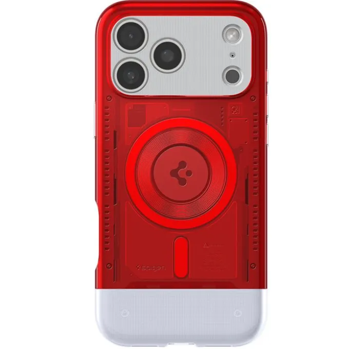 ETUI APPLE IPHONE 17 PRO MAX SPIGEN CLASSIC C1 MAGSAFE RUBY