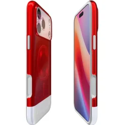 ETUI APPLE IPHONE 17 PRO MAX SPIGEN CLASSIC C1 MAGSAFE RUBY