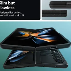 Etui Caseology Parallax Galaxy Z Fold 5 Matte Black Case