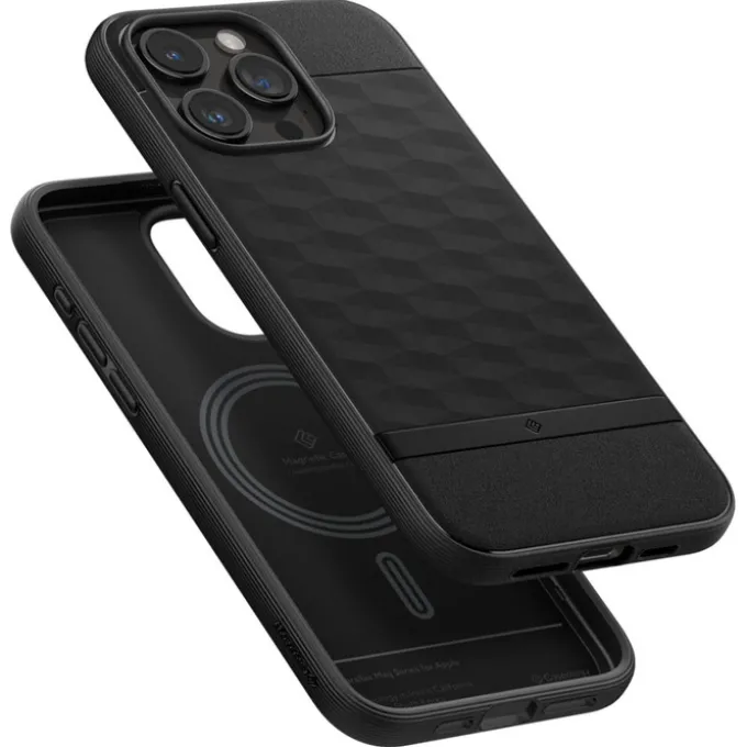 Etui Caseology Parallax Mag Magsafe iPhone 15 Pro Matte Black Case