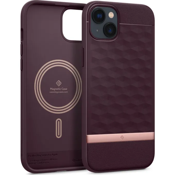 Etui Caseology Parallax Mag Magsafe iPhone 14 Plus Burgundy