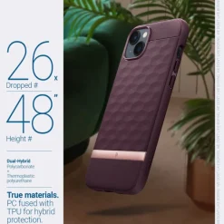 Etui Caseology Parallax Mag Magsafe iPhone 14 Plus Burgundy