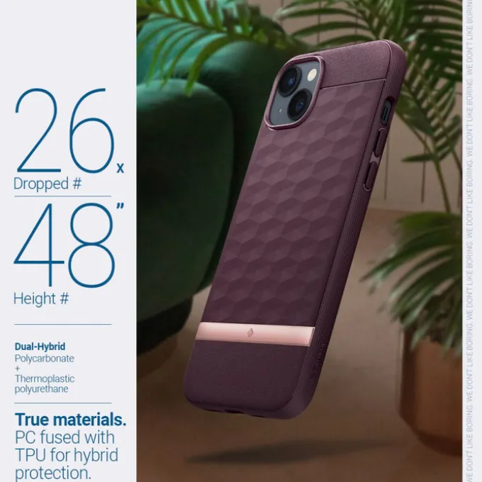 Etui Caseology Parallax Mag Magsafe iPhone 14 Plus Burgundy