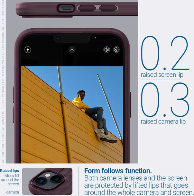 Etui Caseology Parallax Mag Magsafe iPhone 14 Plus Burgundy