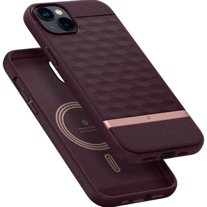 Etui Caseology Parallax Mag Magsafe iPhone 14 Plus Burgundy