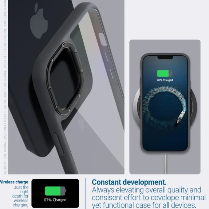 Etui Caseology Skyfall iPhone 14 Plus Matte Black