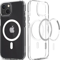 Etui iPhone 13 Etui Spigen Ultra Hybrid Mag Magsafe Crystal White Case