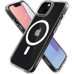 Etui iPhone 13 Etui Spigen Ultra Hybrid Mag Magsafe Crystal White Case
