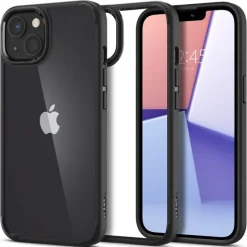 Etui iPhone 13 Etui SPIGEN Ultra Hybrid Black Case