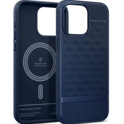 Etui iPhone 15 Pro Max Caseology Parallax Mag Magsafe Midnight Blue Case