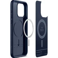 Etui iPhone 15 Pro Max Caseology Parallax Mag Magsafe Midnight Blue Case