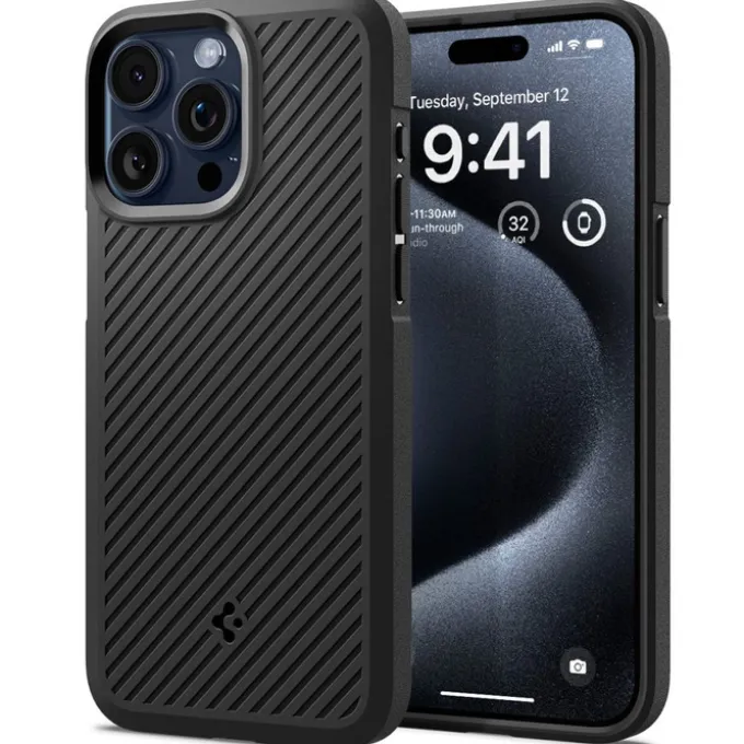 Etui iPhone 15 Pro Max Spigen Core Armor Matte Black Case