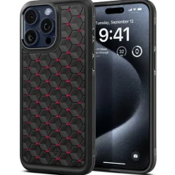 Etui iPhone 15 Pro Max Spigen Cryo Armor Cryo Red