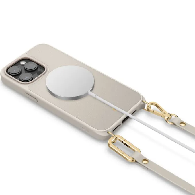 Etui iPhone 15 Pro Max Spigen Cyrill Classic Charm Mag Magsafe Cream Case