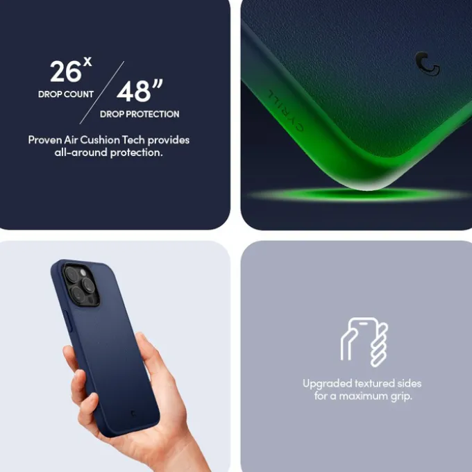 Etui iPhone 15 Pro Max Spigen Cyrill Kajuk Mag Magsafe Navy Case