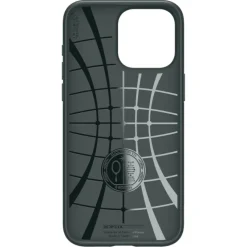 Etui iPhone 15 Pro Max Spigen Liquid Air Abyss Green Case