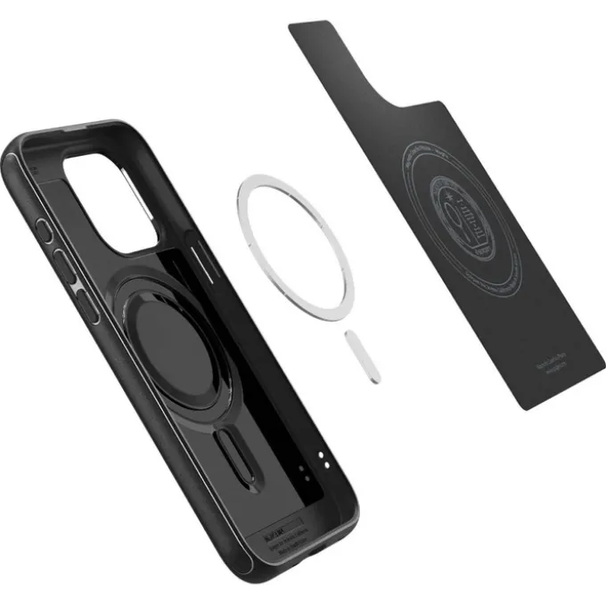 Etui iPhone 15 Pro Max Spigen Mag Armor Magsafe Matte Black Case