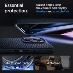 Etui iPhone 15 Pro Max Spigen Mag Armor Magsafe Navy Blue Case
