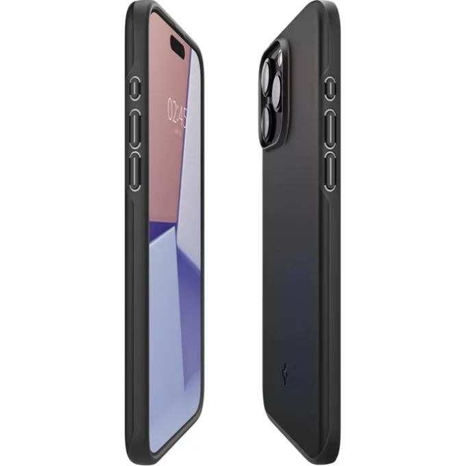 Etui iPhone 15 Pro Max Spigen Thin Fit Black Case