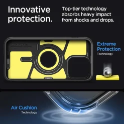 Etui iPhone 15 Pro Max Spigen Tough Armor Mag Magsafe Black Case