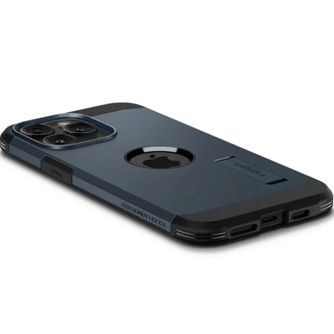 Etui iPhone 15 Pro Max Spigen Tough Armor Mag Magsafe Metal Slate