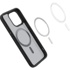 Etui iPhone 15 Pro Max Spigen Ultra Hybrid Mag Magsafe Frost Black Case