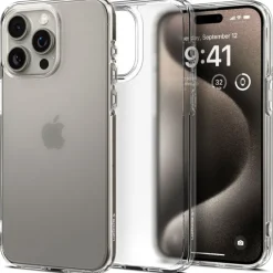 Etui iPhone 15 Pro Max Spigen Ultra Hybrid Frost Clear Case