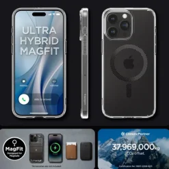 Etui iPhone 15 Pro Max Spigen Ultra Hybrid Mag Magsafe Carbon Fiber Case