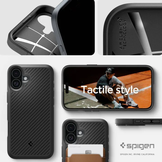 Etui iPhone 16 Spigen Core Armor Matte Black
