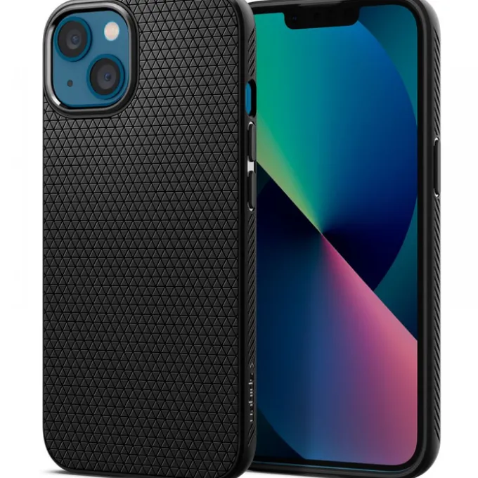 Etui iPhone 13 SPIGEN Liquid Air Matte Black Case