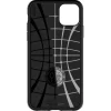 Etui Iphone 11 SPIGEN Liquid Air Apple Matte Black Czarne Case