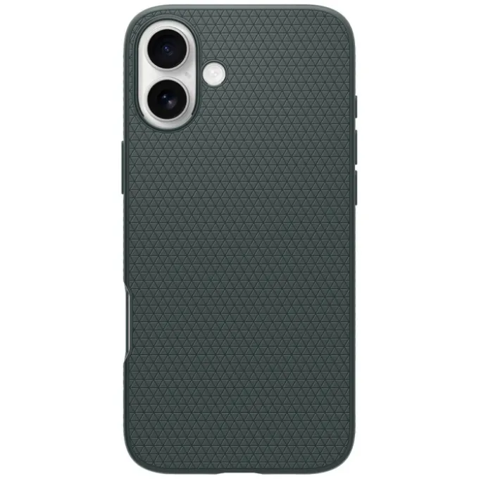Etui iPhone 16 Spigen Liquid Air Abyss Green